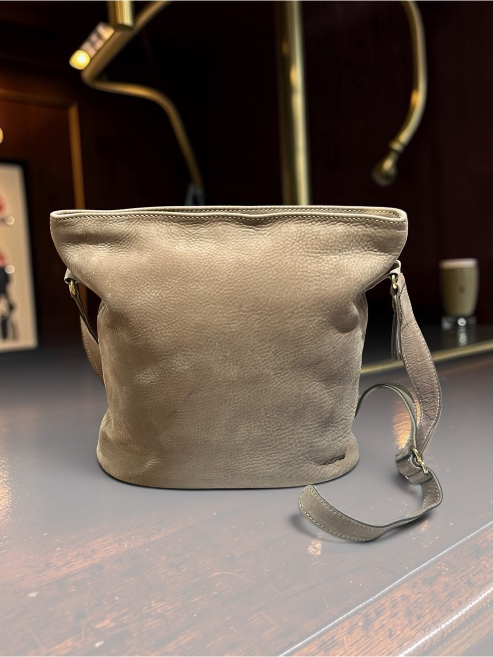 Coach Sonoma Nubuc Leather Crossbody